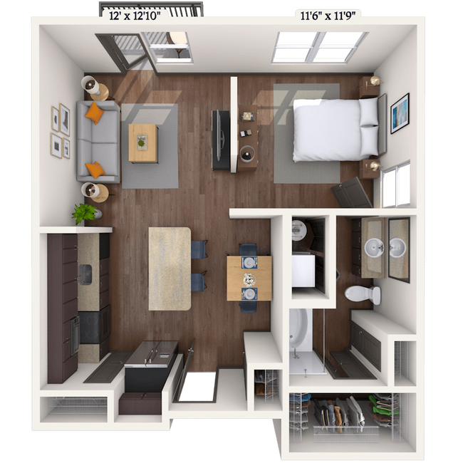 Unit 1306 1404 floor plan